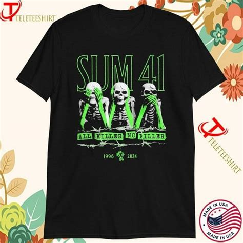 Types of Sum 41 T-Shirts