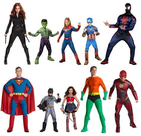 Types of Superhero Costumes