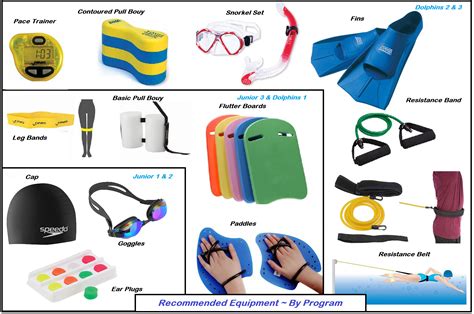 Types of Swimming Accessories