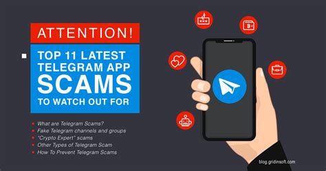 Types of Telegram Scams