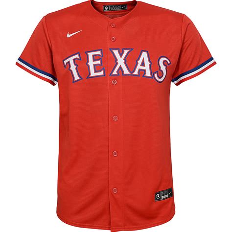 Types of Texas Rangers Youth Jerseys