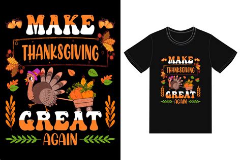 Types of Thanksgiving T-Shirts for Adults