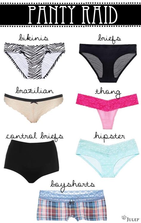 Types of Underwear at Pink