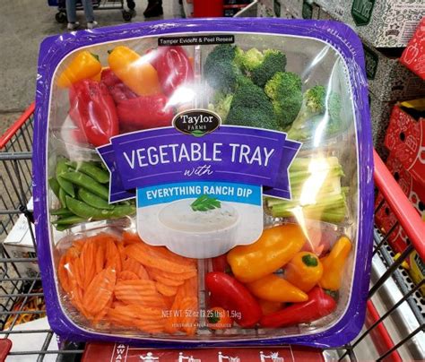 Types of Veggie Trays at Costco