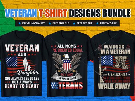 Types of Veterans T-Shirts