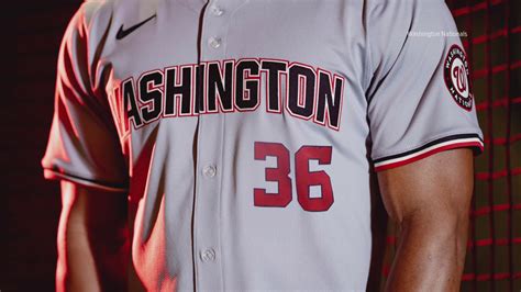 Types of Washington Nationals DC Jerseys