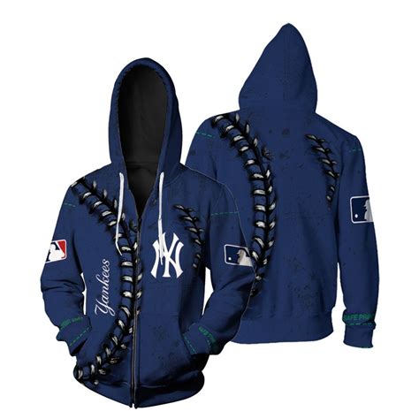 Types of Yankees Zip Up Sweatshirts