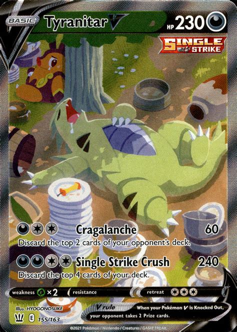 Tyranitar V Alternate Art: A Seismic Shift in the Pokémon TCG