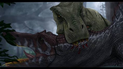 Tyrannosaurus vs Spinosaurus: The Epic Clash in Jurassic Park 3