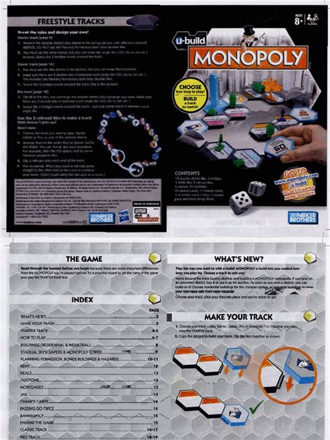 U Build Monopoly Instructions Ebook Doc