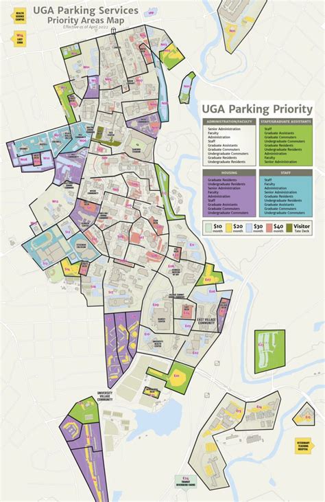 UGA Parking Services Map: A Comprehensive Guide