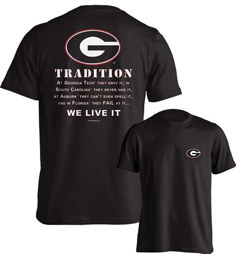 UGA T-Shirt: A Historical Tradition