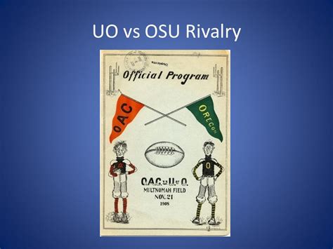 UO vs. OSU: Unveiling the Rivalry and Similarities