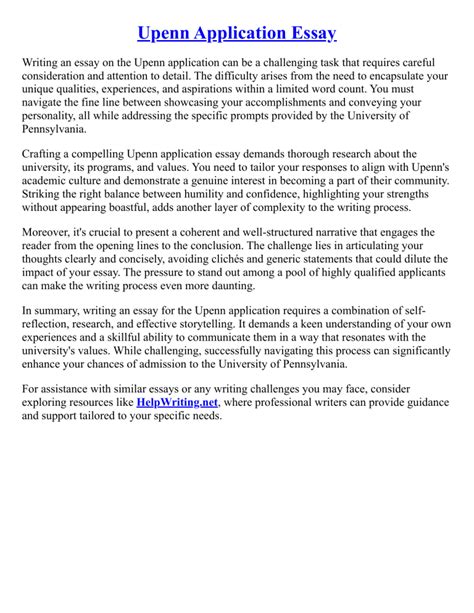 UPenn Essay Prompts Wharton: A Comprehensive Analysis and Writing Guide