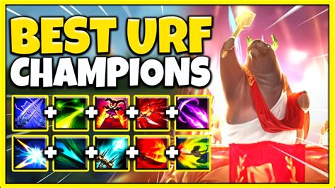 URF Best Champs: Top 10 Dominators!