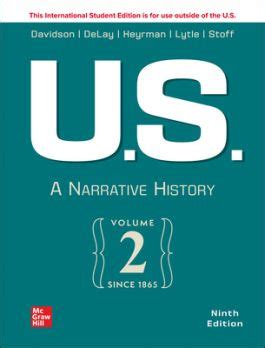 US A Narrative History Volume 2 Since 1865 6th edition PDF