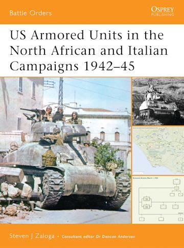 US Armored Units in the North Africa and Italian Campaigns 1942-45 Battle Orders Doc