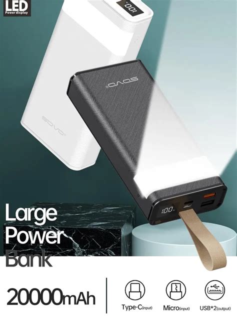 US OFTENBUY 20000mAh Portable External Reader