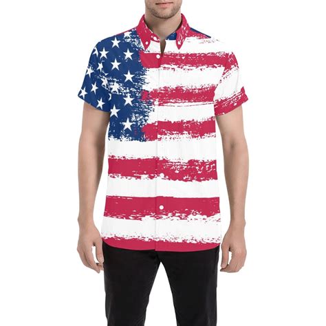 USA Flag Button Down Shirt: A Timeless Symbol of Pride and Patriotism