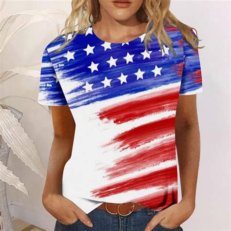 USA Flag T-shirts for Women: A Patriotic Fashion Statement