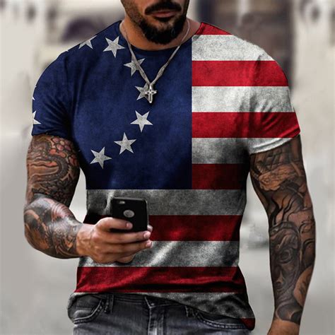 USA T-shirts for Men: A Guide to Patriotic Style