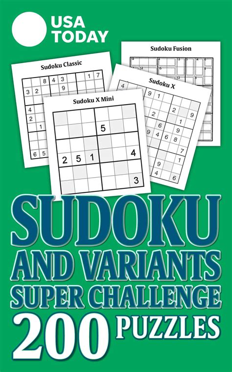 USA Today Sudoku X & mini Su Doc