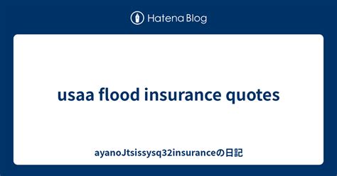 USAA Flood Insurance: 10 Numbers That Will Convince You