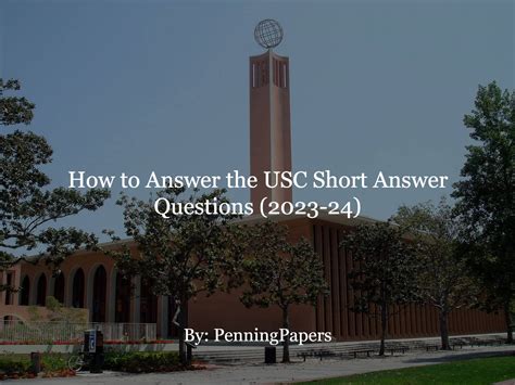 USC Short Takes Examples: A Comprehensive Guide