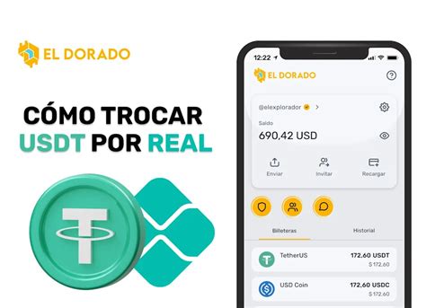 USDT para Real