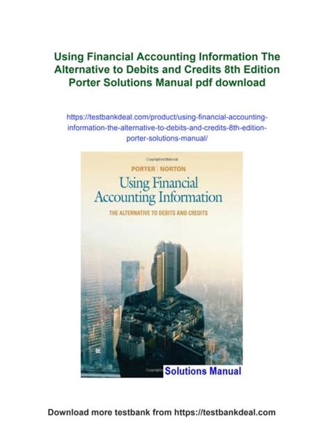 USING FINANCIAL ACCOUNTING INFORMATION PORTER 8TH ANSWERS Ebook Epub