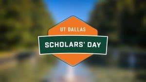 UT Dallas Scholars Day