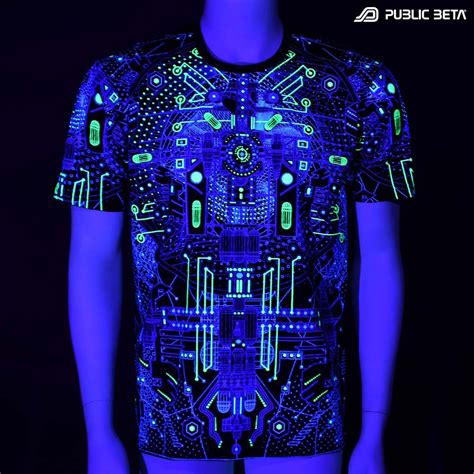 UV Reactive T-Shirts: