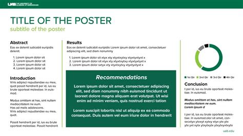 Uab Poster Template