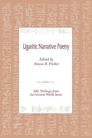 Ugaritic Narrative Poetry Ebook Reader