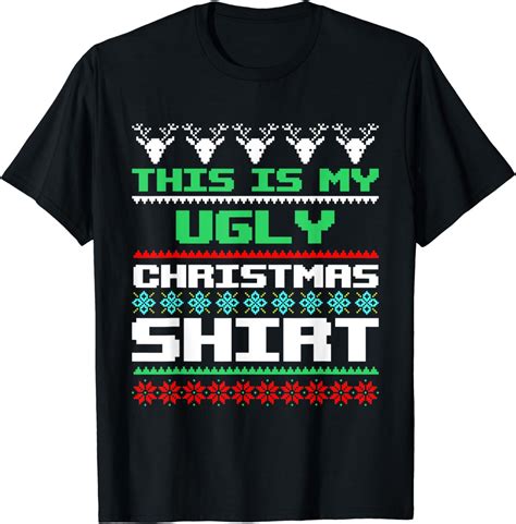 Ugly Christmas Tee Shirts: A Festive Fashion Statement