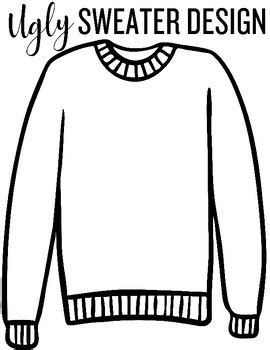 Ugly Sweater Design Template