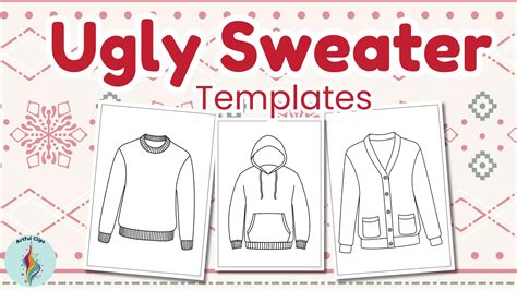 Ugly Sweater Templates