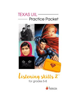 Uil Listening Skills pdf PDF