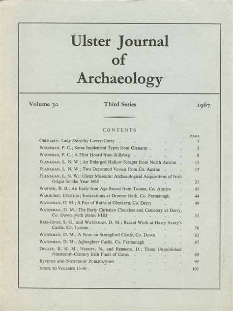 Ulster Journal of Archaeology Volume 3 Epub