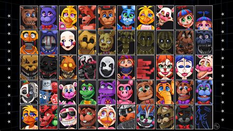 Ultimate Custom Night Characters: The Definitive Guide to All 50 Animatronics