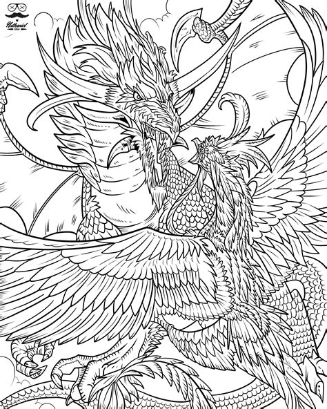 Ultimate Dragon Coloring Books for men Coloring pages For Adults Kindle Editon