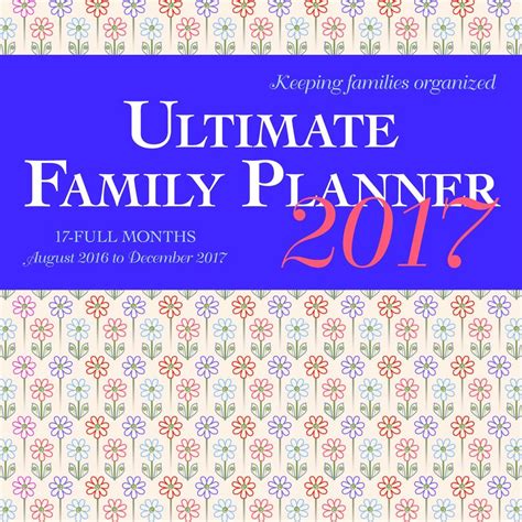 Ultimate Family Planner Square Months Epub