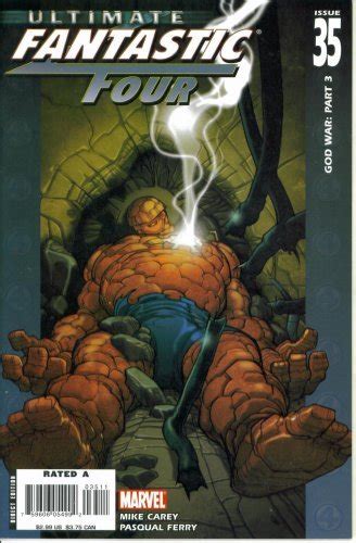 Ultimate Fantastic Four 35 God War Part Three Marvel Comics Reader