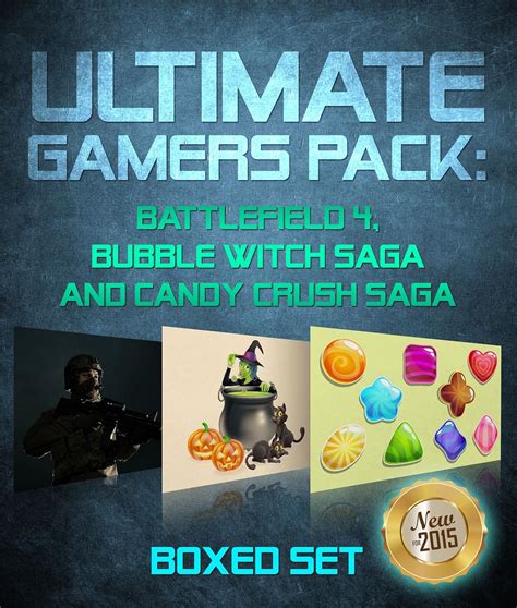 Ultimate Gamers Pack Battlefield 4 Bubble Witch Saga and Candy Crush Saga Bubble Witch Saga 2 Guide Included PDF