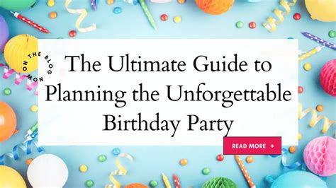 Ultimate Guide to Planning an Unforgettable 