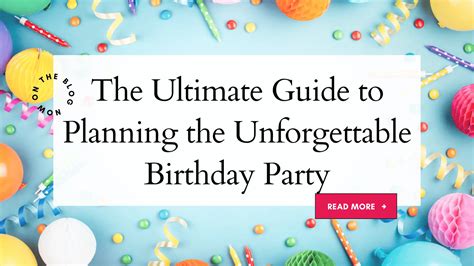 Ultimate Guide to Planning an Unforgettable Tomis Party**