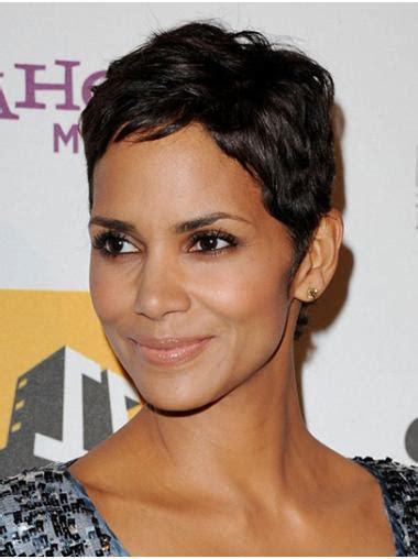 Ultimate Guide to Striking Straight Black Lace Front Cropped Boycuts: Halle Berry Wigs 2025