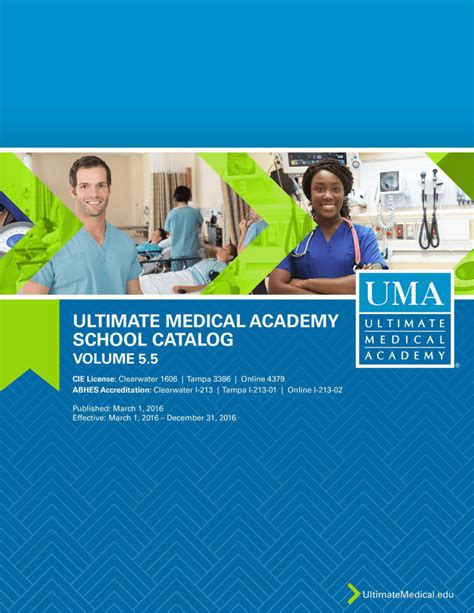 Ultimate Medical Academy Online Course Catalog