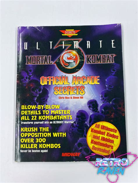 Ultimate Mortalr Kombat 3 Arcade Secrets Official Strategy Guides Doc