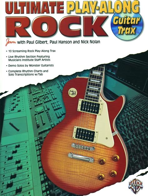 Ultimate Play-Along Guitar Trax Rock Book and CD Kindle Editon